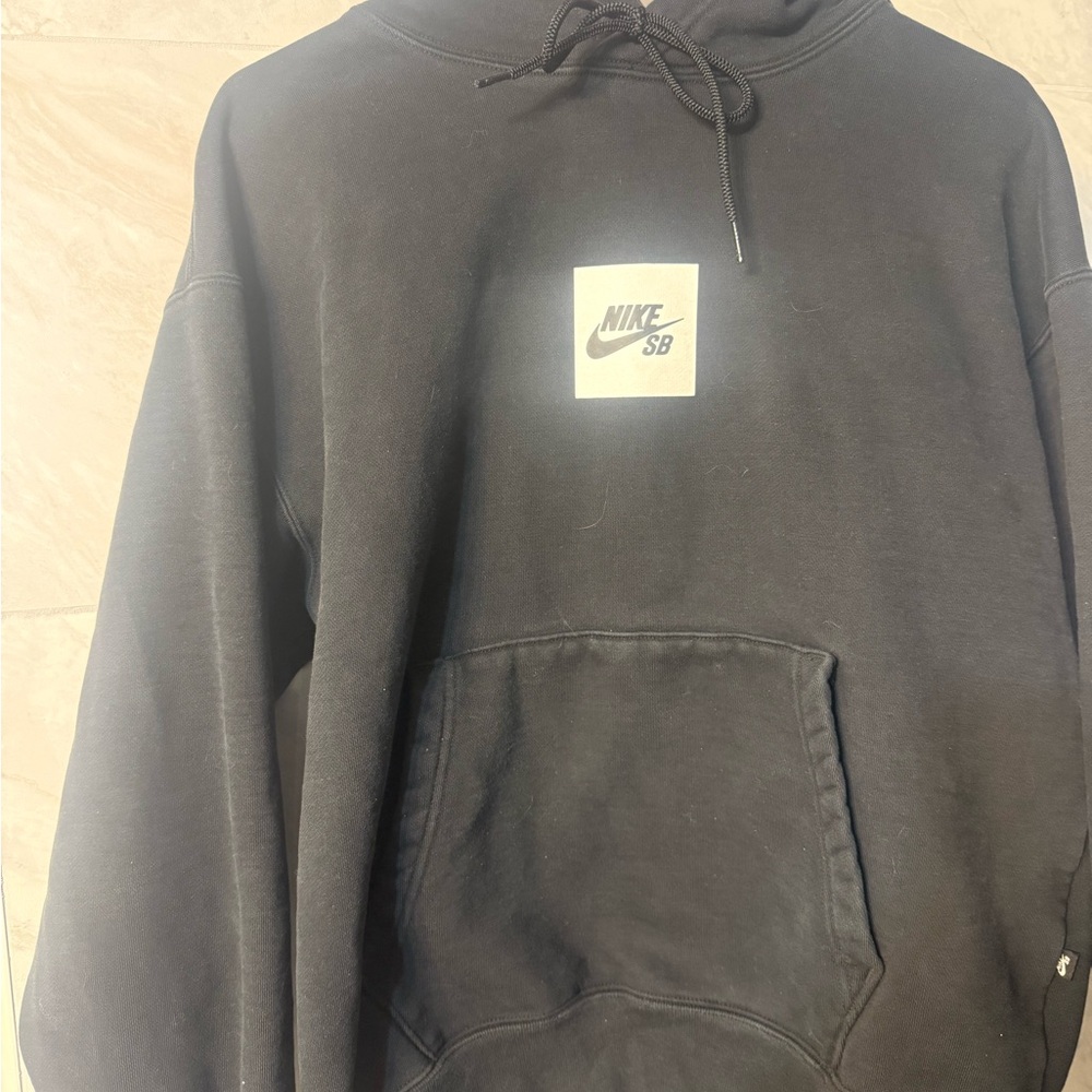Nike SB Black Pullover Hoodie